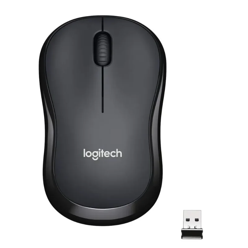 Logitech M221 Silent Wireless Mouse – Charcoal