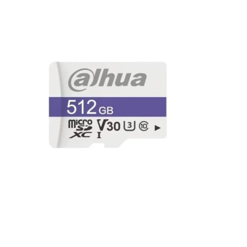 Dahua 512GB c10/u3/v30 MicroSD Memory Card