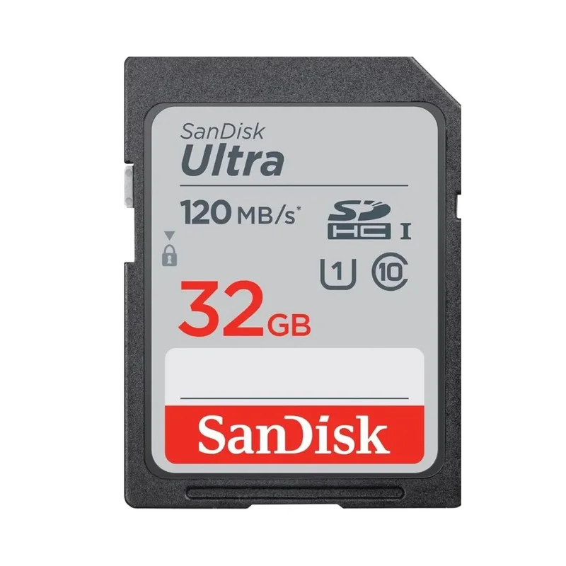 SanDisk Ultra 32GB SDXC UHS-I Card 120MB/s Class 10