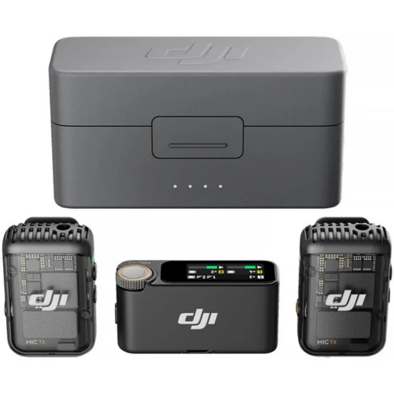 DJI Mic 2 2-Person Compact Digital Wireless Microphone