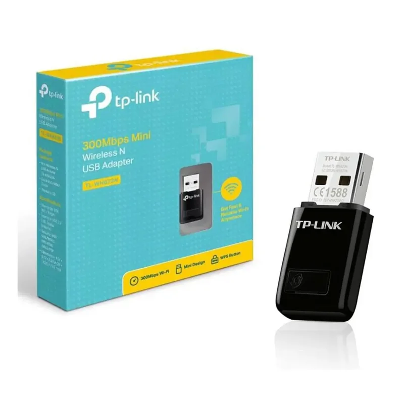 TP-Link 300Mbps Mini Wireless N USB Adapter TL-WN823N