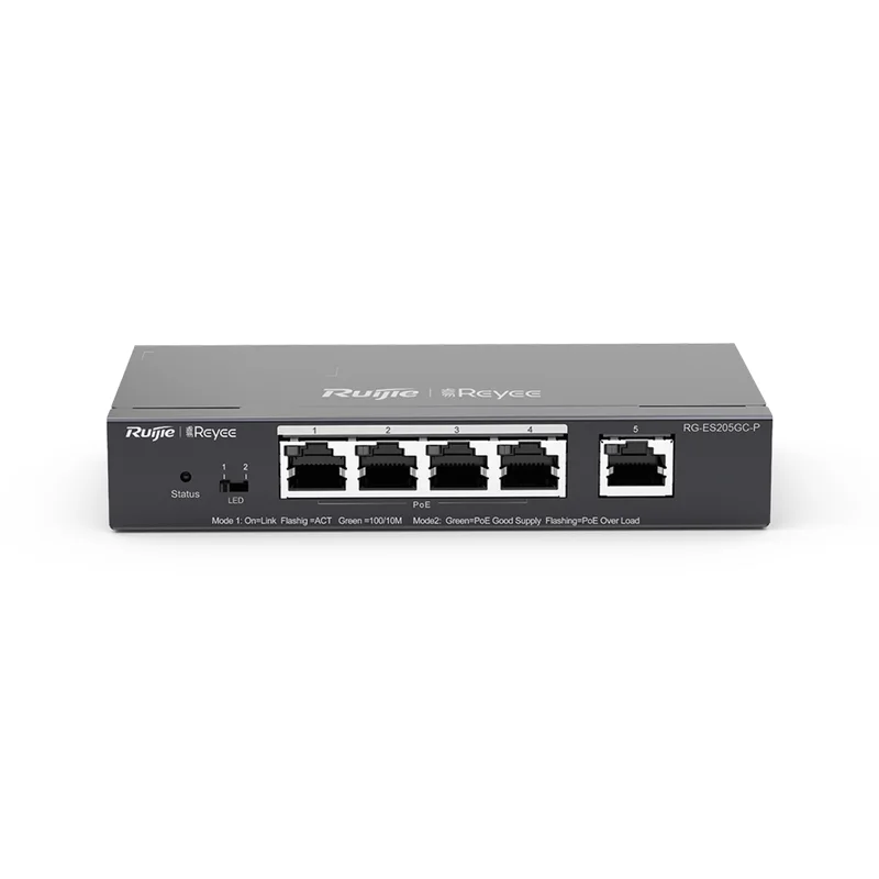 Ruijie-Reyee RG-ES205GC-P 5-Port Gigabit Smart POE Switch