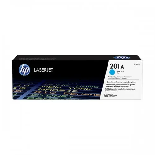 HP 201A Cyan Original LaserJet Toner Cartridge – (CF401A)