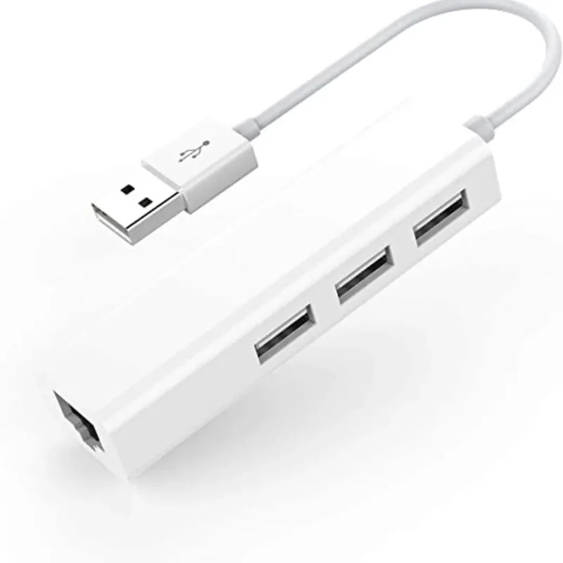 USB 3.0 3-Port Hub and Gigabit Ethernet Adapter
