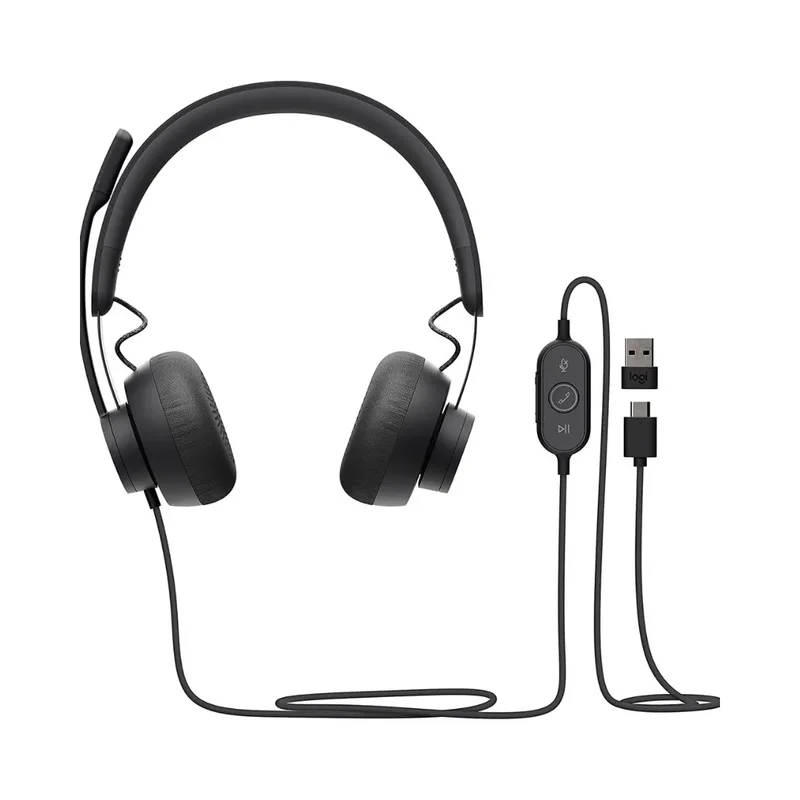 Logitech Wired Headset Zone (Graphite)