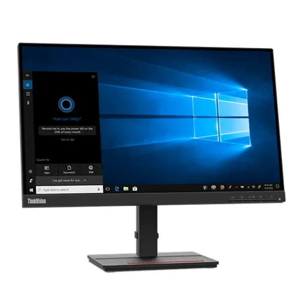 Lenovo S22e-20 21.5″ FHD Monitor, Raven Black Color, Connectivity : VGA, HDMI 1.4