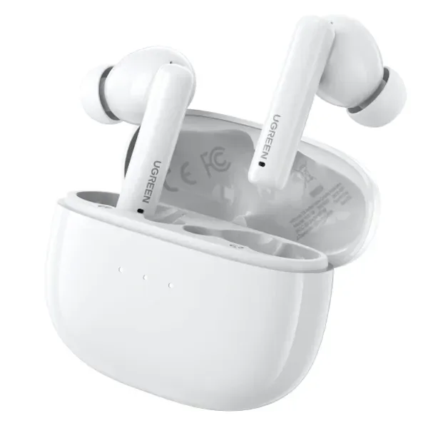 UGREEN HiTune T3 Active Noise-Cancelling Wireless Earbuds – White