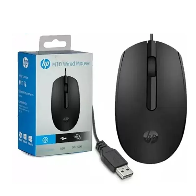 HP USB Mouse M10 Black – 6CB80PA