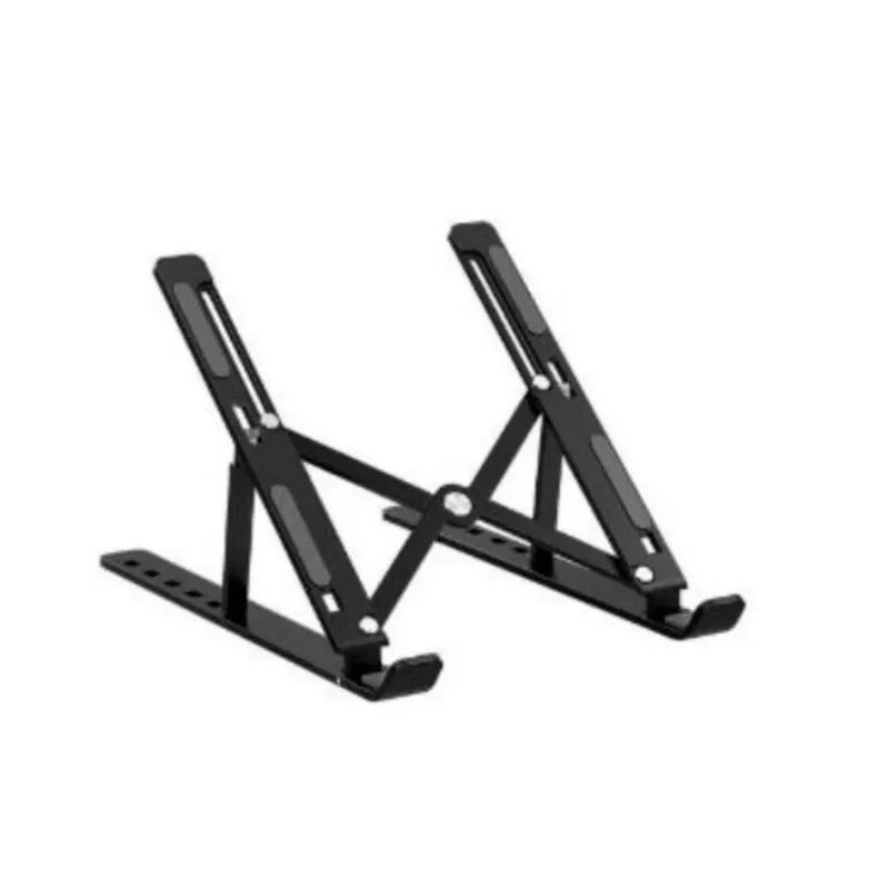 Adjustable Alumunium Black Laptop stand