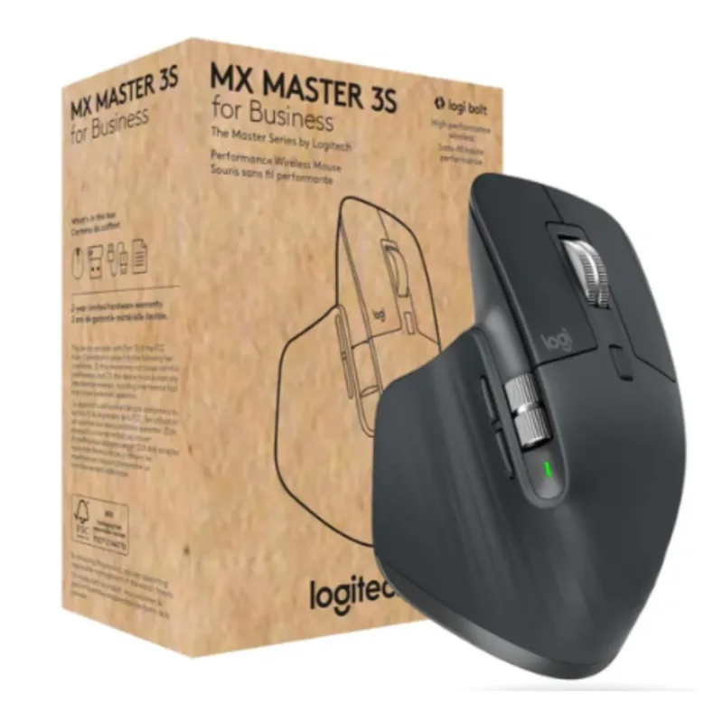 Logitech MX Master 3s for Rechargeable Mouse – Graphite