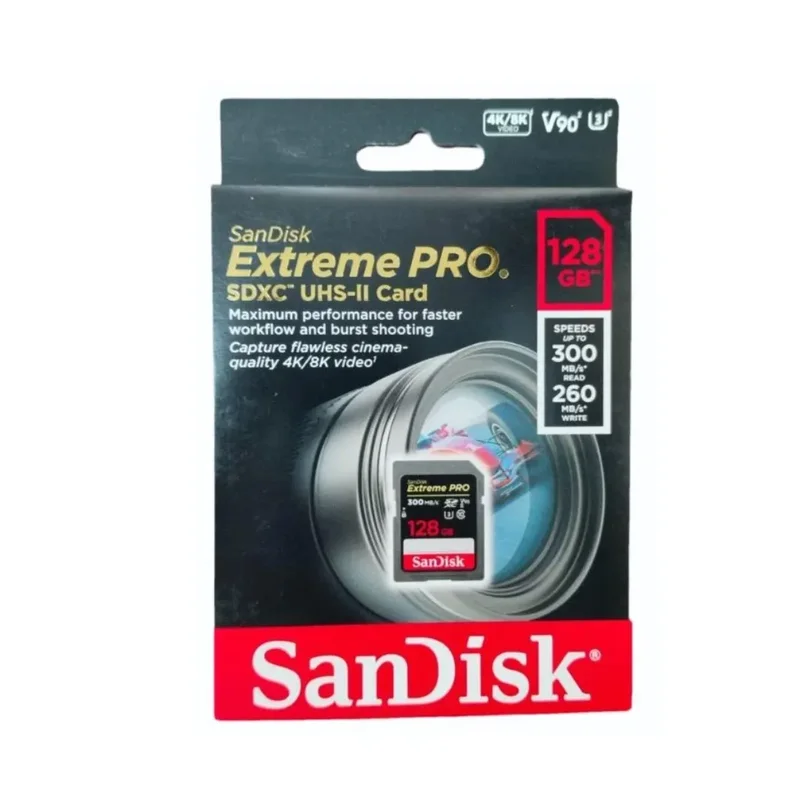 SanDisk 128GB Extreme PRO SDXC UHS-I Card