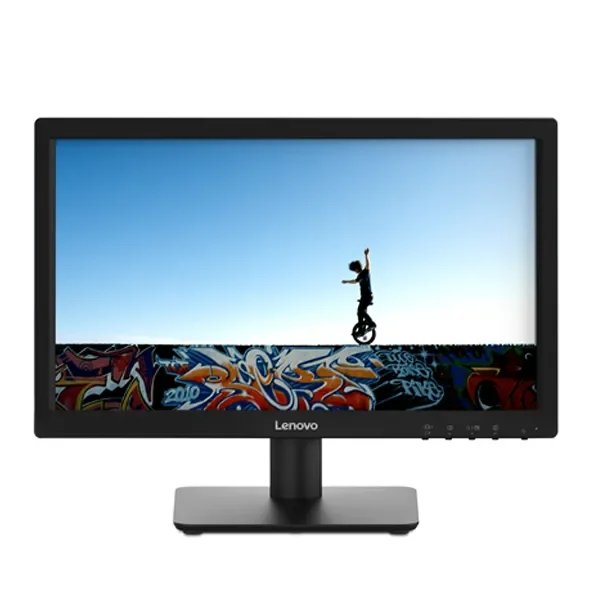 Lenovo D19-10 18.5″ HD Monitor, Black Color, Connectivity : 1 VGA, 1 HDMI 1.4