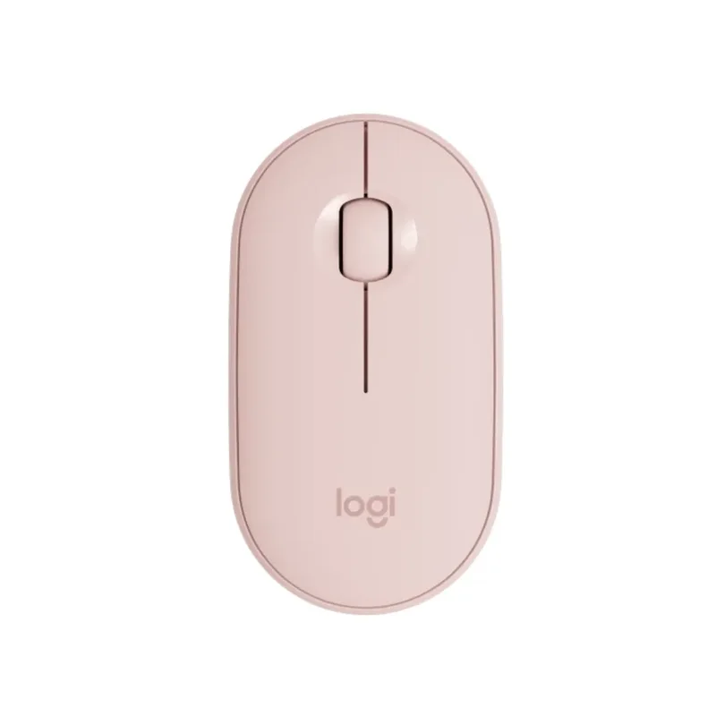 Logitech Pebble M350 Slim and Silent Wireless and Bluetooth Mouse