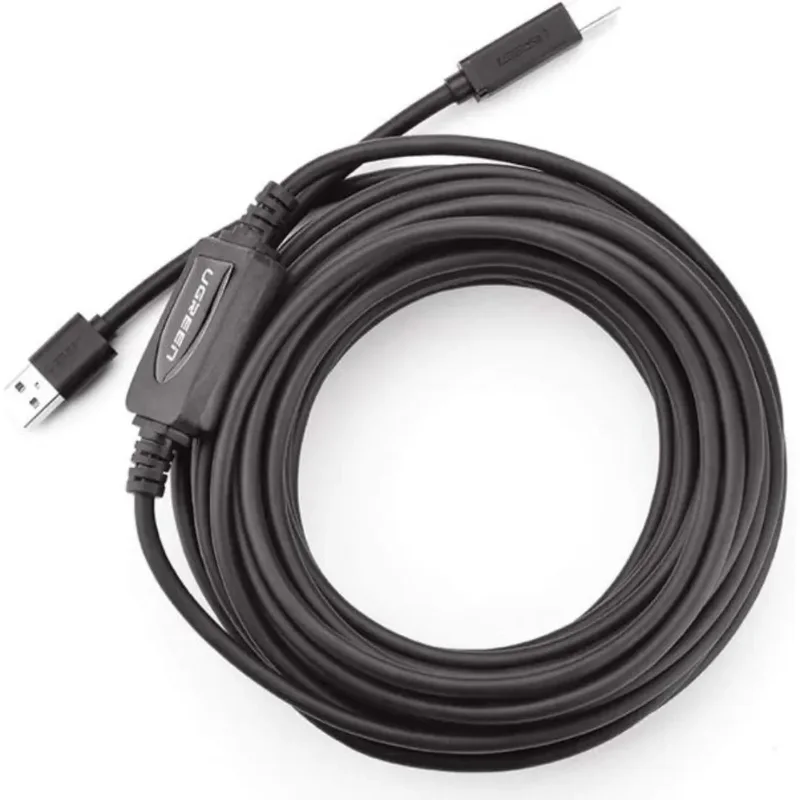 UGREEN US121 USB A 2.0 Male to B Male Active 10M Printer Cable