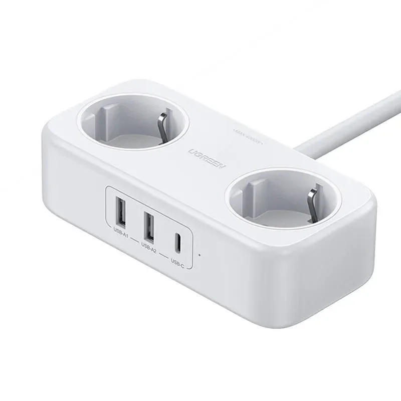 UGREEN DigiNest Life (2 AC outlets +  30W 2A1C)