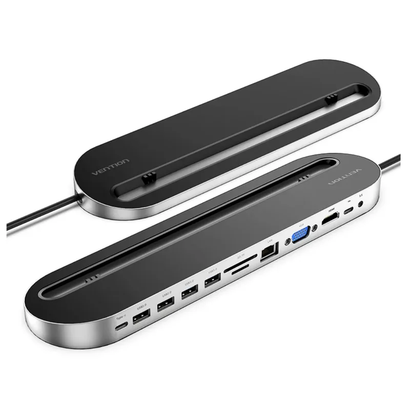 Vention Multi-function 12-in-1 USB-C Docking Station