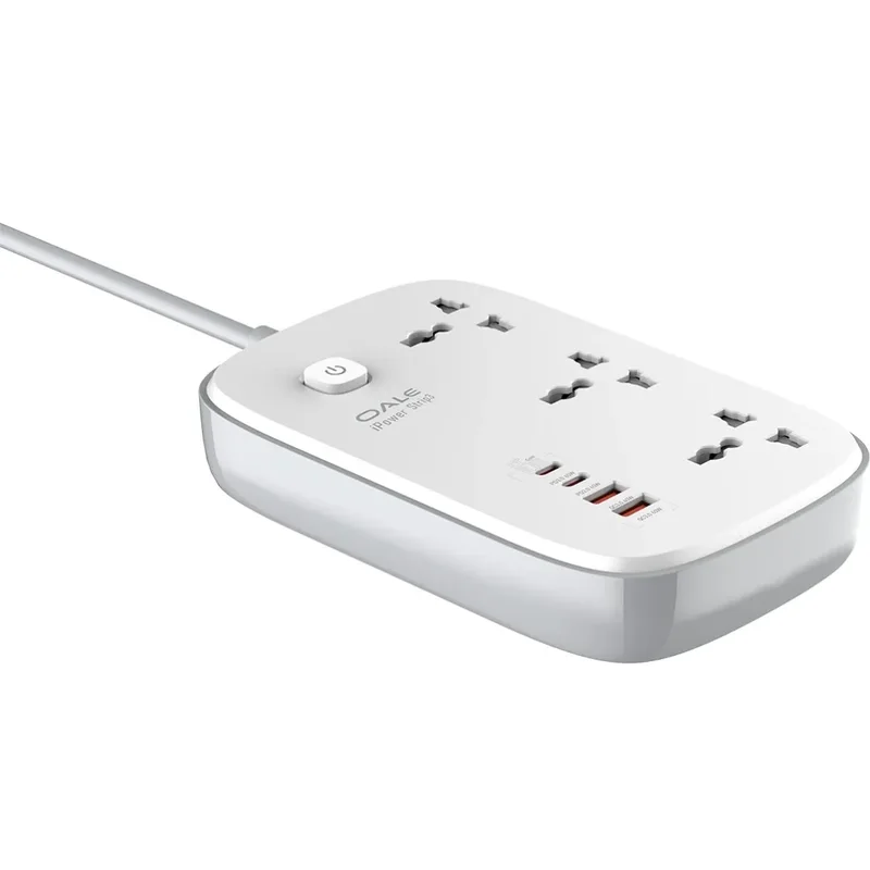 OALE ipower Strip3 Extension Cable With 7 Outlets