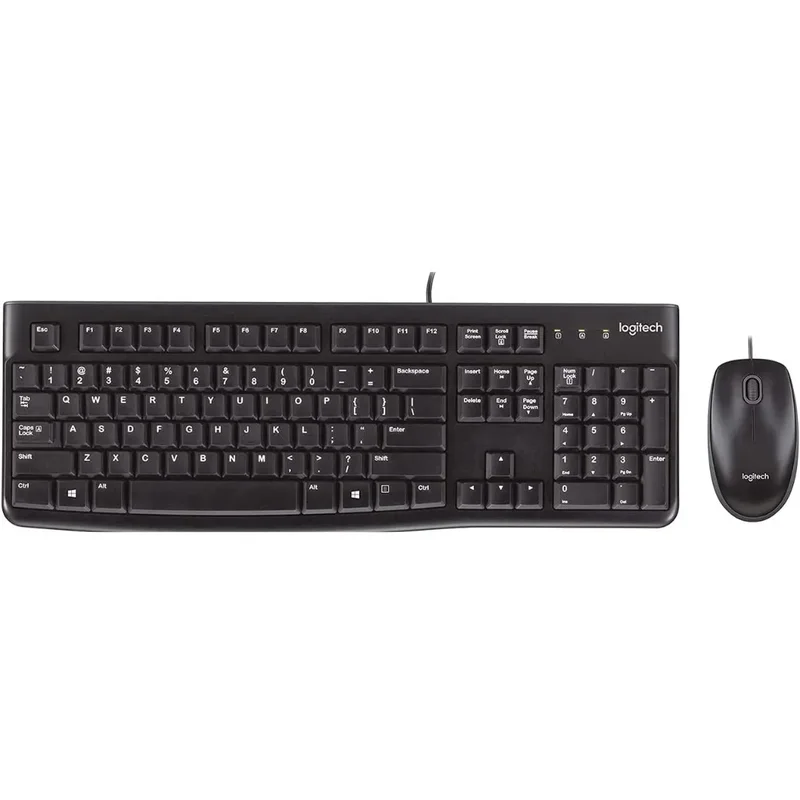 Logitech MK120 Wired Keyboard and Mouse Combo