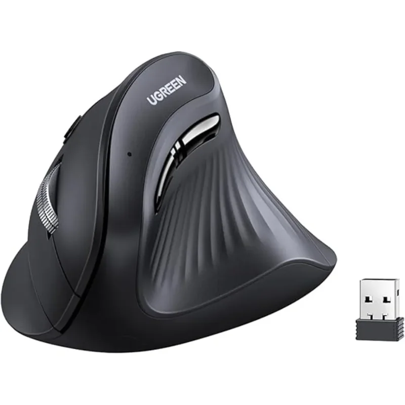UGREEN Multi-Mode Vertical Wireless Mouse -MU008