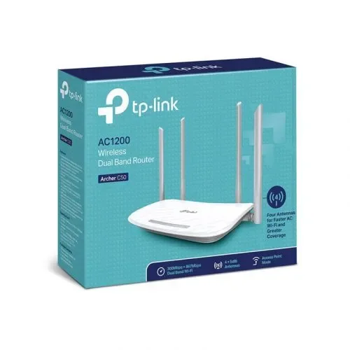 TP-Link AC1200 Wireless Dual Band Router – TL-ARCHER C50