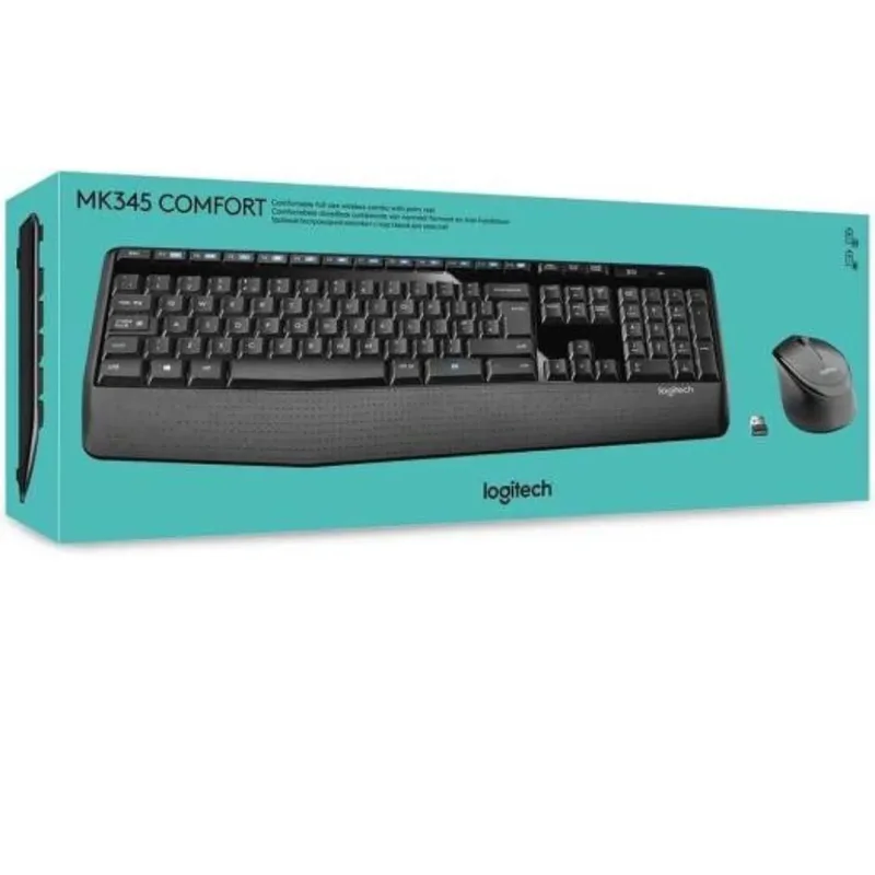 Logitech MK345 Wireless Keyboard and Mouse Combo